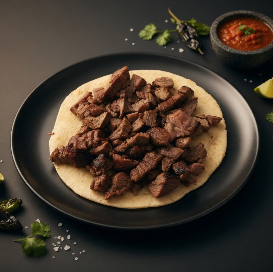Taco Premium de Arrachera 🔥
