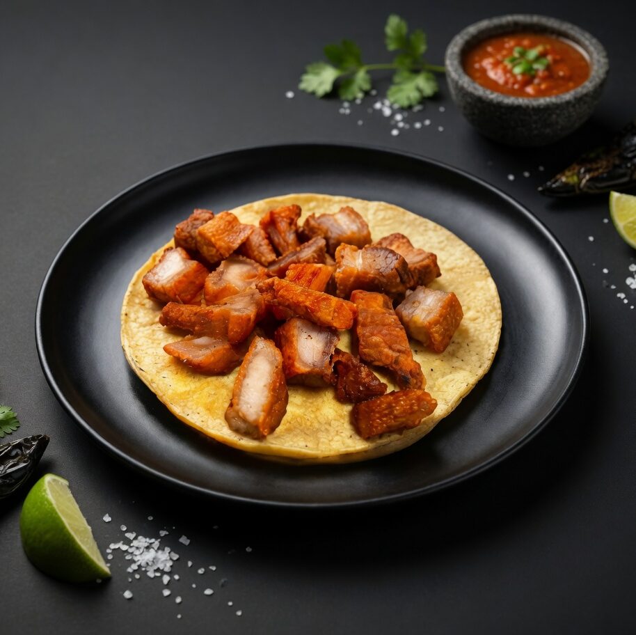 Taco Regio de Chicharrón 🔥