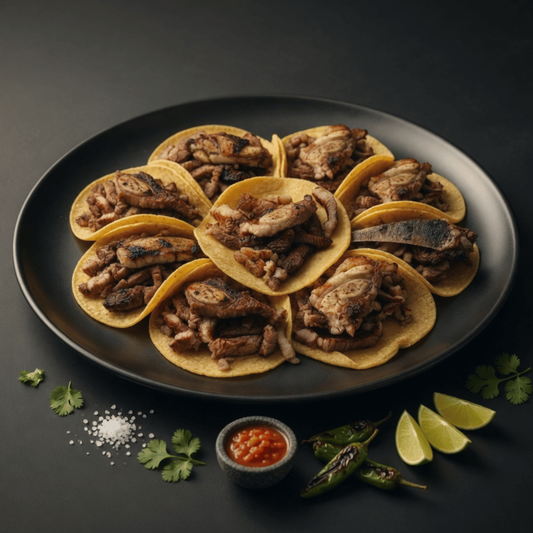 20 tacos de Costilla Flecha